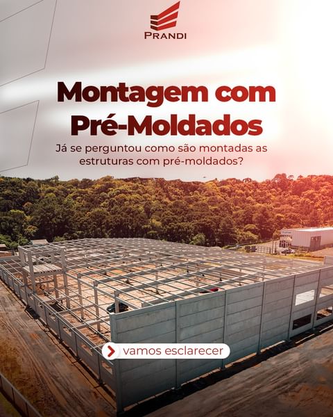 Montagem com Pré-Moldados